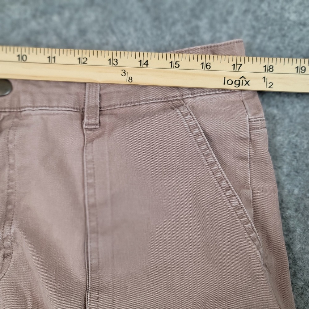 Wild Fable Womens Wide Leg Cargo Pants Mauve Brown High Rise Size L Utility - Picture 5 of 12